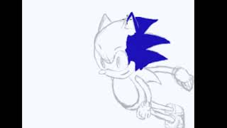 drawing sonic the hedgehog colors3d [upl. by Luisa]