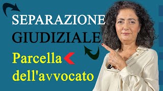 I costi della separazione giudiziale nel 2023 [upl. by Yelha890]