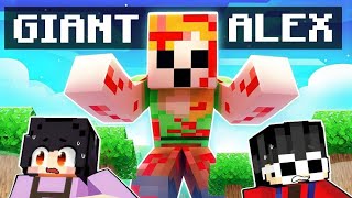 Escape From GIANT ALEX In Minecraft [upl. by Wettam]