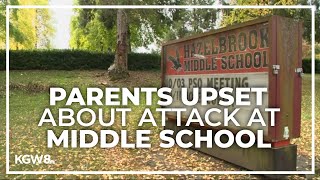 Parents upset at TigardTualatin School District officials after assault at middle school [upl. by Costa655]