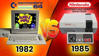 Which is Better C64 or NES  Lets Compare Games starting with B [upl. by Ajar]