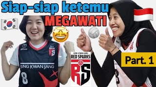 part1SI KOREA SIAP2 KETEMU KK MEGA‼️￼NNTN INTERVIEW MEGA [upl. by Nashbar]