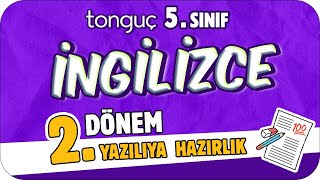 5Sınıf İngilizce 2Dönem 2Yazılıya Hazırlık 📑 2024 [upl. by Silden]