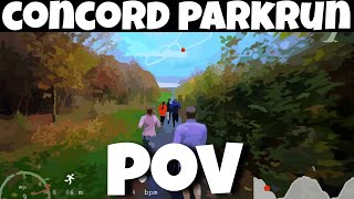 Concord Parkrun Sheffield Full POV with Stats [upl. by Stutman]