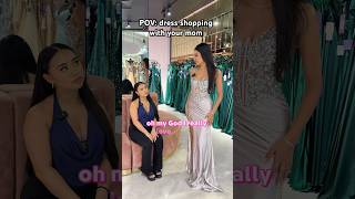 Silver or red 👀 prom promdresses formal formaldresses skit dressshopping [upl. by Schulz]