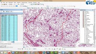 ArcGIS Parte 9 Extraction des courbes de niveau du BV [upl. by Agosto]