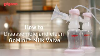 How to Disassemble amp Clean Pigeon GoMini™ Improve Milk Valve  Pigeon India [upl. by Darbie510]