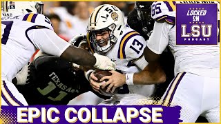 Reaction Texas AampM 38 LSU 23  Tigers CFP Chances After Epic Collapse [upl. by Ycnay]