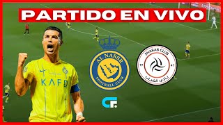 🔴 AL SHABAB vs AL NASSR 🏆 CRISTIANO RONALDO TITULAR 🏆 SAUDÍ PRO LEAGUE [upl. by Mimi]