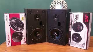 PIONEER TSG1720F vs JVC CSDR1720  TEST VOLUMENPOTENCIA  ¿CUAL AGUANTA MAS [upl. by Gilman593]