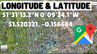 How to Check Longitude Latitude on Google Maps [upl. by Llertnor]