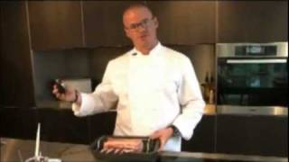 Heston Blumenthal Precision by Salter  Cooking Pork and Fish [upl. by Llerdnam]