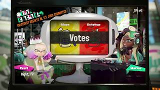 Splatoon 2  Splatfest 18 Mayonnaise vs Ketchup  Results [upl. by Cruz]