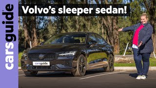 Volvo S60 hybrid 2024 review Recharge Black Edition  This PHEV family sedan over a new BMW 330i [upl. by Nashner]