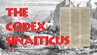 The Codex Sinaiticus [upl. by Eeloj382]