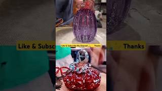 amazing 😲 glass blowing art🔮 glassfireartglassblowingmesmerizingamazingbeautifulglassartart [upl. by Iggy]