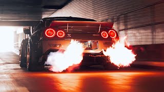 Flame Spitting R35 GTR in 4K [upl. by Steffie]