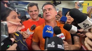 David Almeida fala sobre expectativa de vitória no primeiro turno [upl. by Joan]