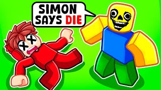 SCARY SIMON SAYS in ROBLOX [upl. by Hurlee]