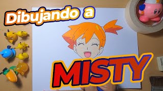 Dibujando a MISTY paso a paso  Drawing MISTY [upl. by Loftis]