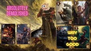 Gwent  This Acherontia deck is busted  SY Lined pockets vs SK Onslaught [upl. by Siekram]