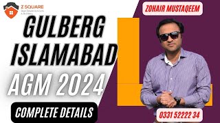 Gulberg Greens Islamabad  AGM 2024  Complete Details [upl. by Shanie]