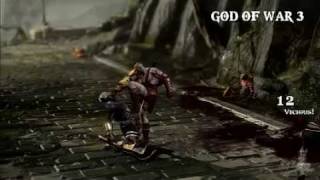 God Of War III Vs God Of War II Most Gory amp Bloody Moments [upl. by Ilamad513]