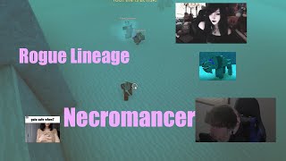 Average Necromancer Gameplay  Rogue Lineage [upl. by Orianna]