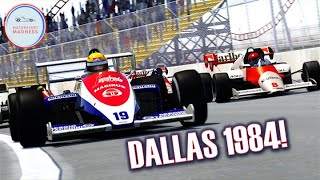 F1s WORST Street Circuit  Is It Really That Bad  1984 Dallas Grand Prix [upl. by Kcerb931]