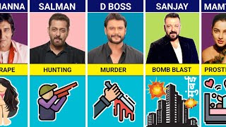 Famous Indian Actors Who Went To Jail [upl. by Htezzil118]