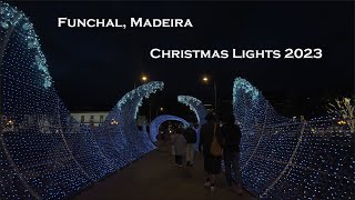 DJI OSMO Pocket 3  Night Shoot Christmas Lights in Funchal 2023 [upl. by Veleda826]