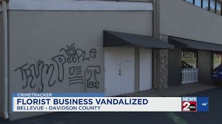 Flower shop vandalized in Bellevue [upl. by Ap825]