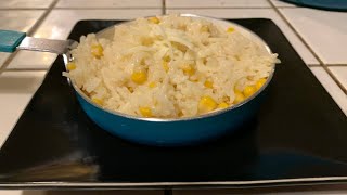 COMO HACER UN ARROZ BLANCO CON ELOTE Y MANTEQUILLA [upl. by Lieno]