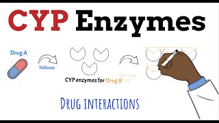 CYP450 Enzymes Drug Interactions MADE EASY in 5 MINS [upl. by Brace]