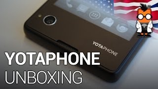 YotaPhone Unboxing  Dualdisplay Smartphone with EPaper screen [upl. by Navis640]