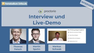 Wie funktioniert Online Proctoring Praxisbeispiele mit Live Demo Proctorio ReUpload [upl. by Anialed751]