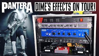 Dimebag Darrells Effects Tour with Zakk Wylde amp Pantera [upl. by Ettesoj243]