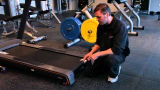 Treadmill Repair  How To Adjust A Treadmill Belt [upl. by Adallard]