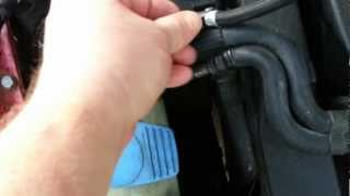 VW TDI syphon fuel removal part 2 [upl. by Aleunam525]