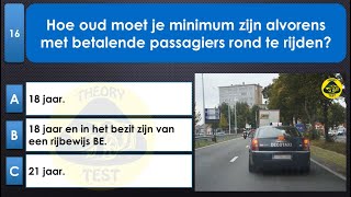 rijbewijs theorie examen belgie 2024 Mobiliteit rijbewijs en milieu [upl. by Androw]