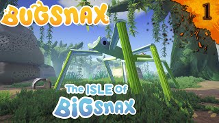 An expedition into Broken Tooth  Bugsnax The Isle of BIGsnax  Part 1 [upl. by Bullard]