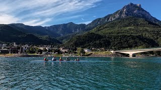 Randonnée de Serre Ponçon Club Aviron Embrun [upl. by Llehcim]