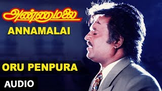 Annamalai Songs  Oru Penpura Song  KJ Yesudas  Rajinikanth Khushboo  Old Tamil Songs [upl. by Adnilak]