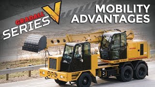 Gradall Series V Mobility Advantages [upl. by Elletse489]