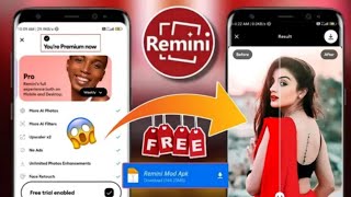 Remini Mod Apk Download Premium Unlocked 2024 । How to Get Rimini Premium For free 2024 [upl. by Esinehs]