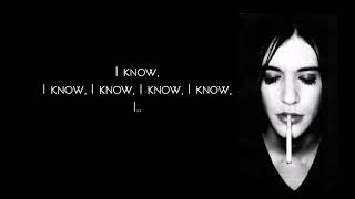 Placebo  I know 2008 lyrics [upl. by Lener]