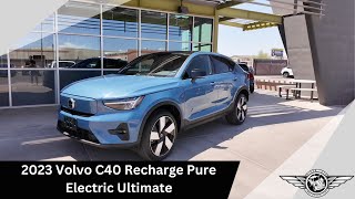 2023 Volvo C40 Recharge Pure Electric Ultimate [upl. by Hodge]