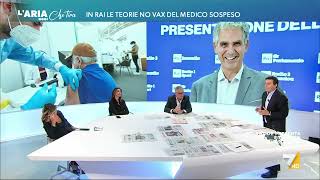 In RAI teorie No Vax del medico sospeso il commento del virologo Fabrizio Pregliasco quotUn [upl. by Fay]