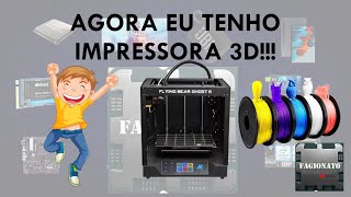 Agora eu tenho Impressora 3D [upl. by Limber787]