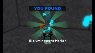 How to get BIOLUMINESCENT marker in FIND THE MARKERS Roblox  UPDATED 2024 [upl. by Ecydnac]